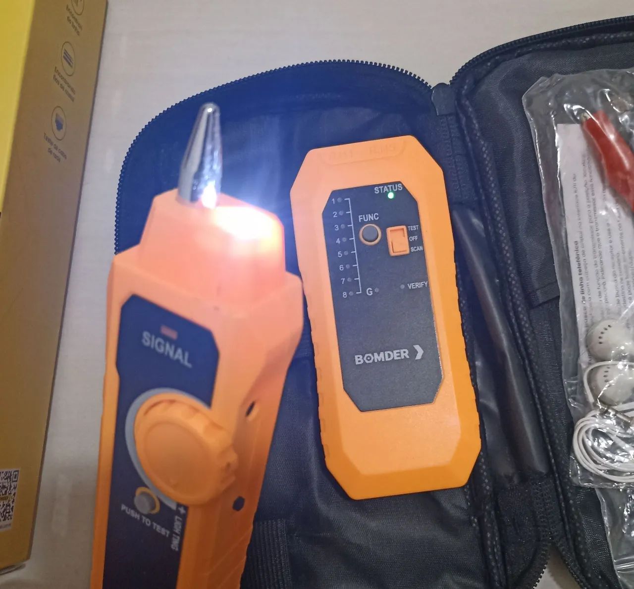 Localizador de Cabos de Rede + Multímetro 64374416362114123