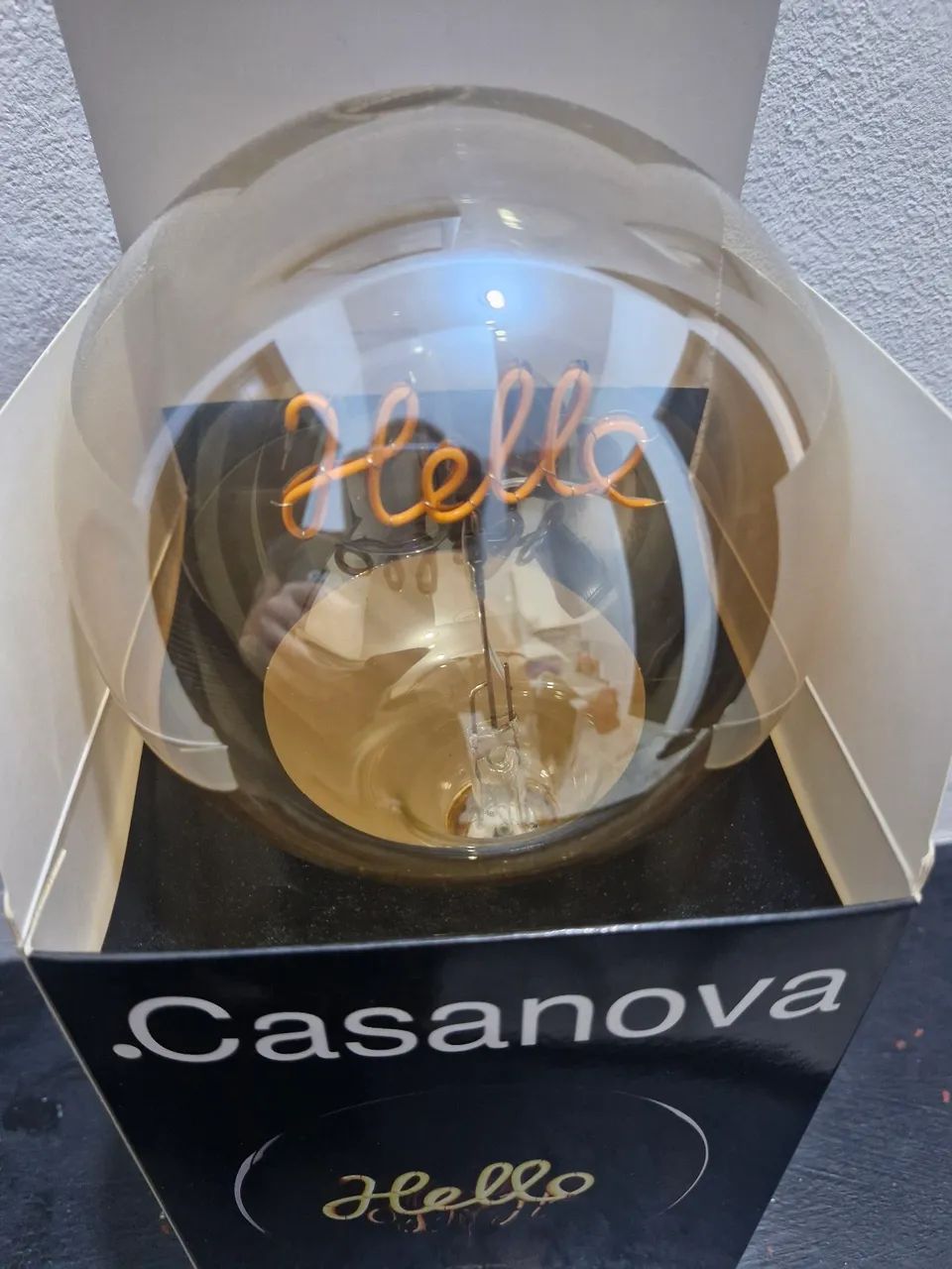 Lâmpada Decorativa Casanova Hello - Foto 2