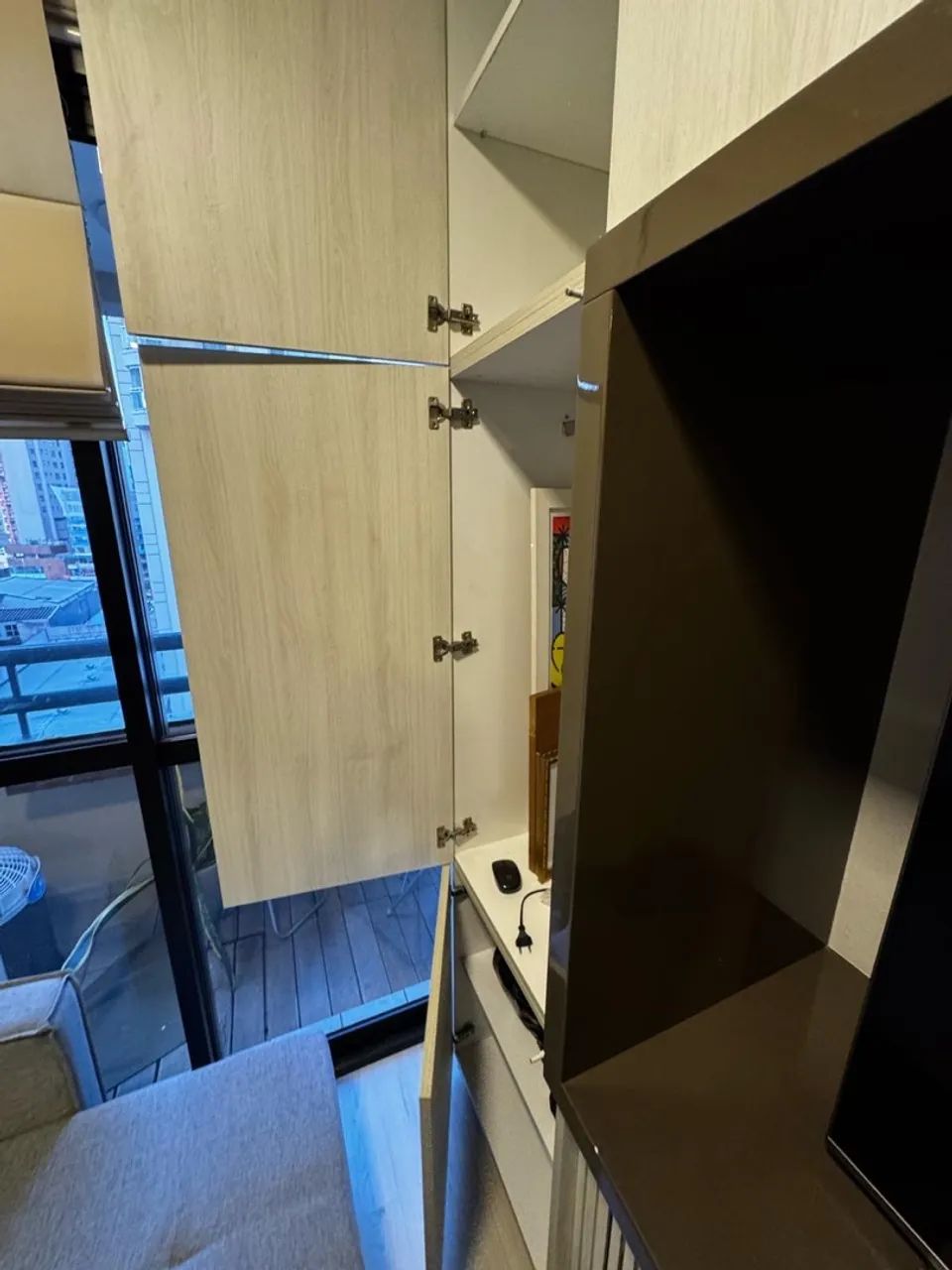 Rack para TV e Mesa de Home Office acomplada - Foto 2