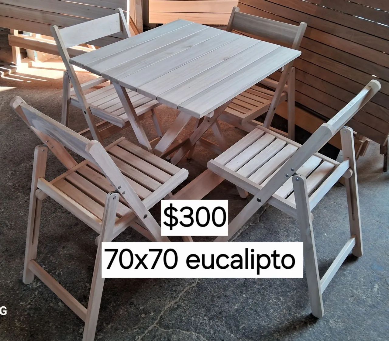 Mesas e cadeiras dobráveis direto de fábrica  - Foto 3
