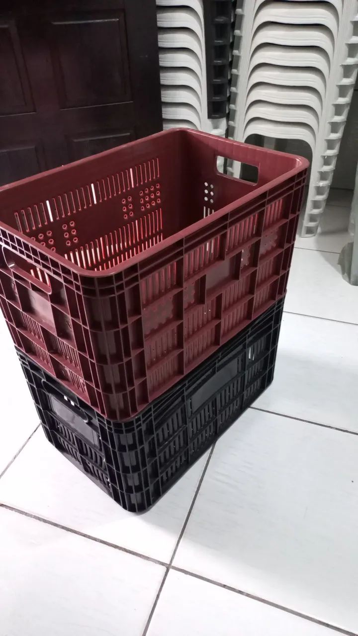 Caixa de Plástico Hortifrut para Transporte