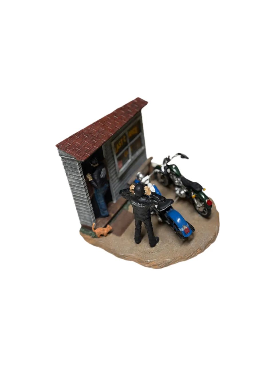 Miniatura Harley Davidson Estatueta (Diorama) ERTL - Foto 3