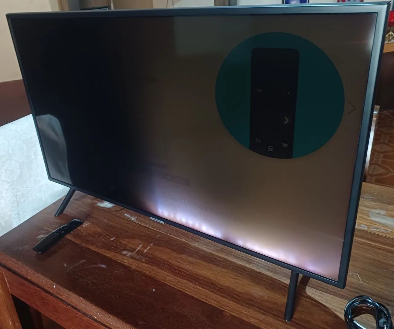 Smart TV 4K Samsung 40 Pol UN40NU7100 - Foto 6