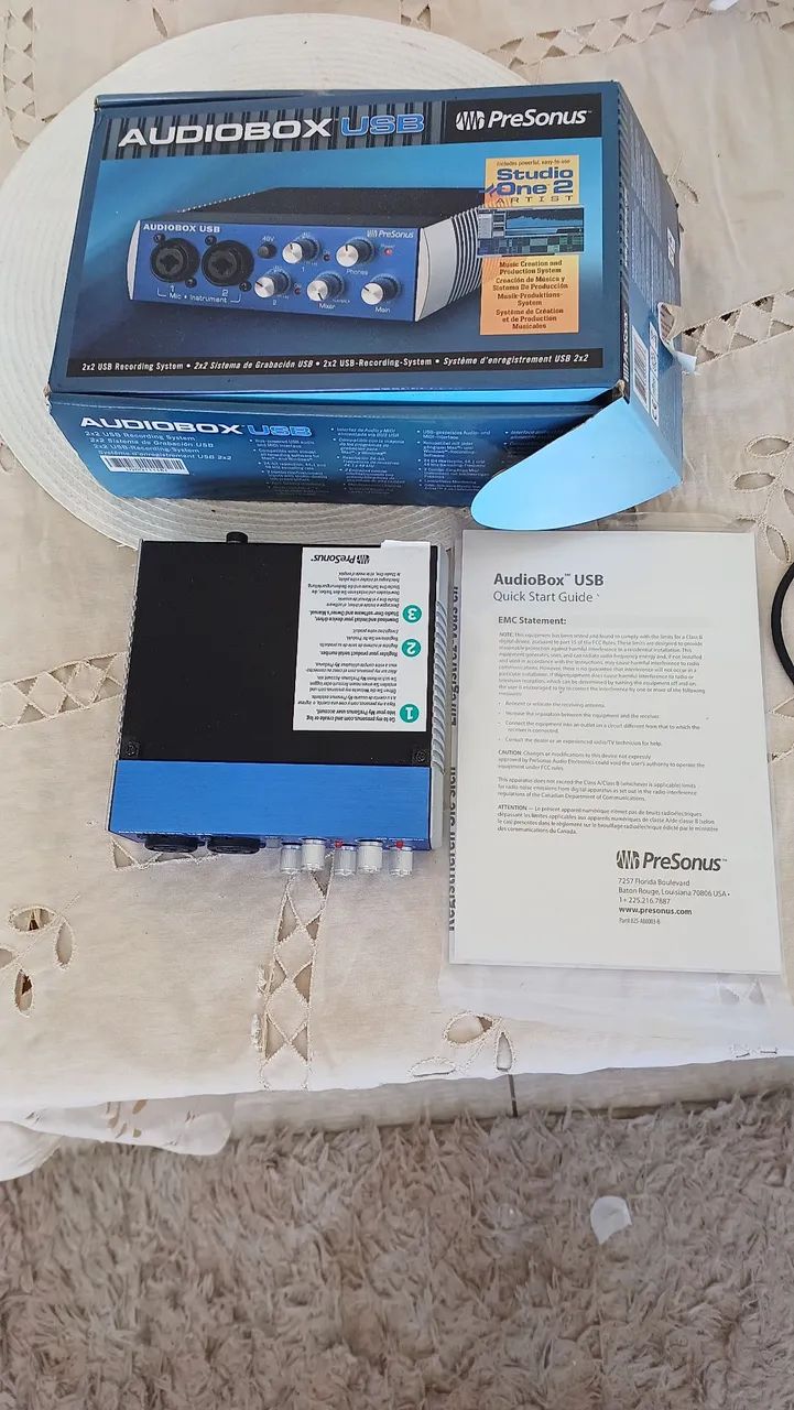 Interface de audio presonus audiobox usb - Foto 4