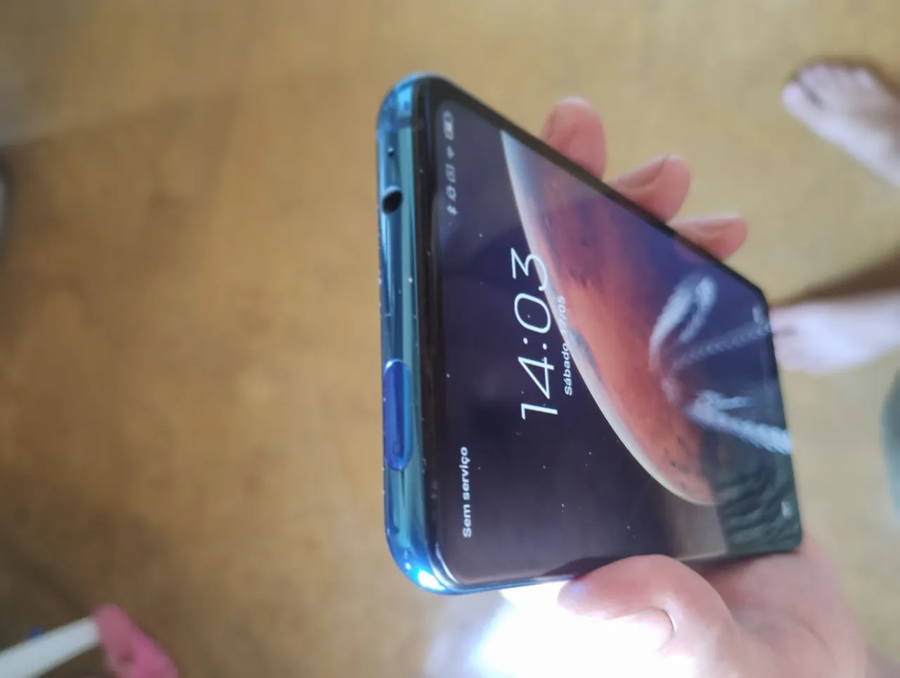 Xiaomi mi9T com tela trincada