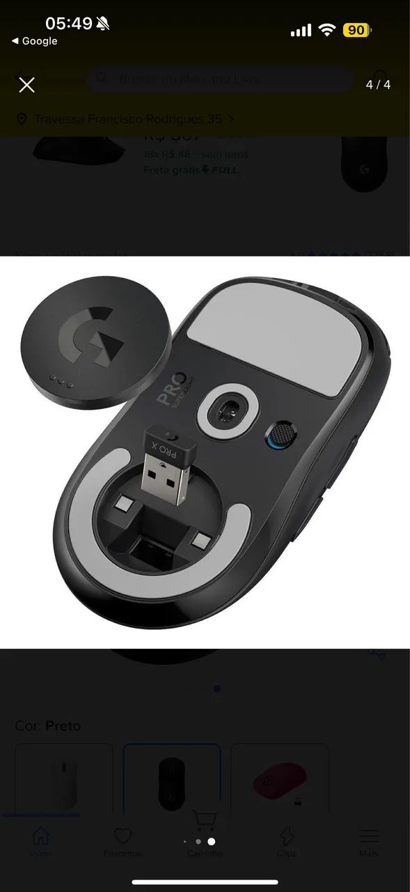 Mouse Logitech g pro superlight x  - Foto 2