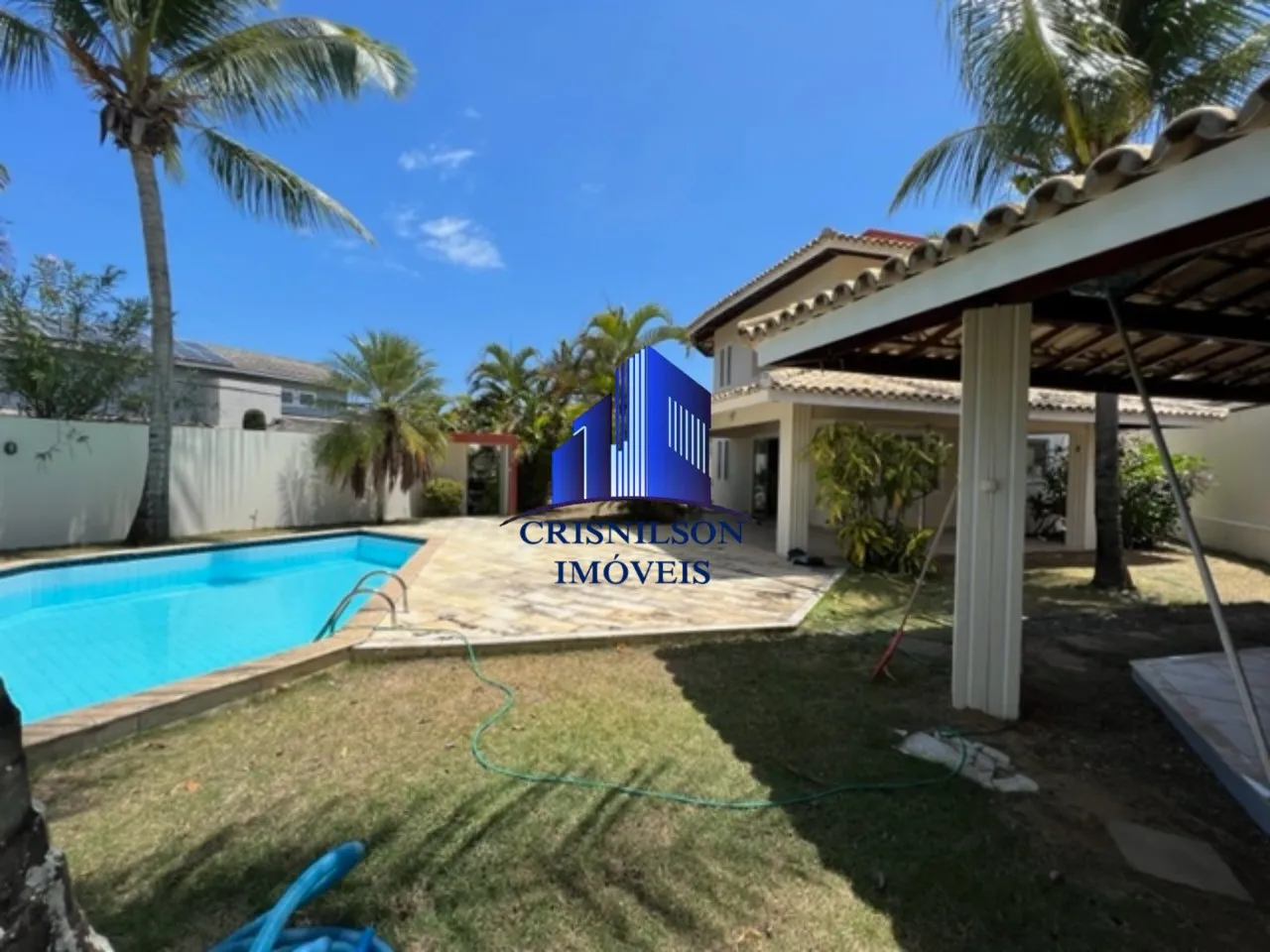 CASA À VENDA CONDOMÍNIO JARDIM ATLÂNTICO R$ 1.400.000,00, PISCINA, ÁREA GOURMET, 4 SUÍTES,