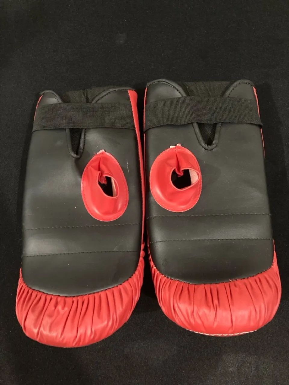 Manoplas de Boxe Knockout - Vermelhas - Foto 3