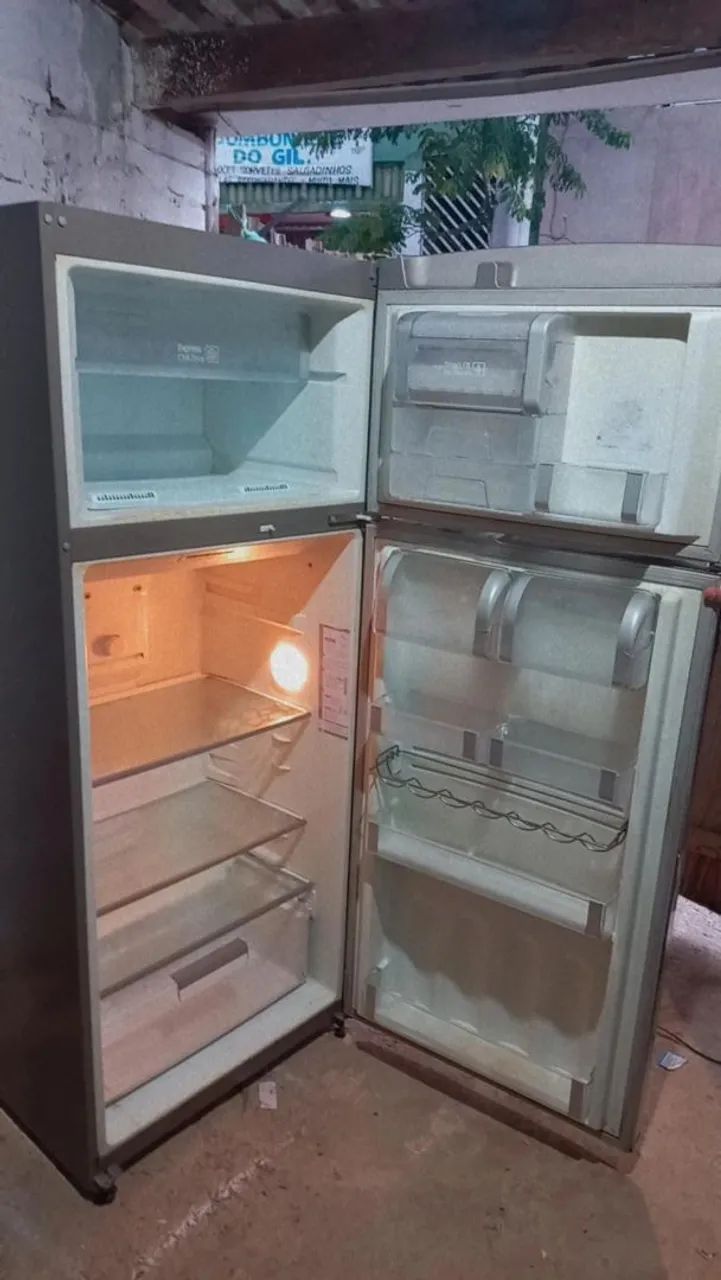 Geladeira Duplex GE inox  - Foto 4