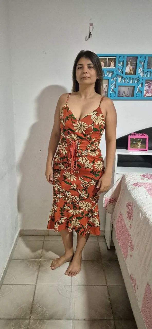 Vestido Floral Vermelho - Foto 2