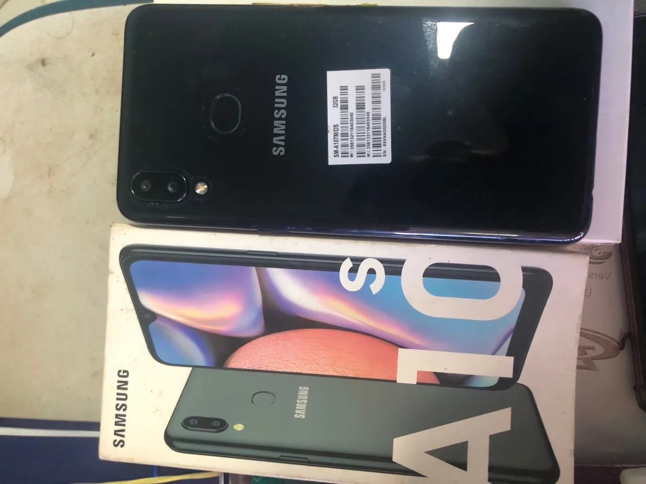 GALAXY A10s(caixa e nota)