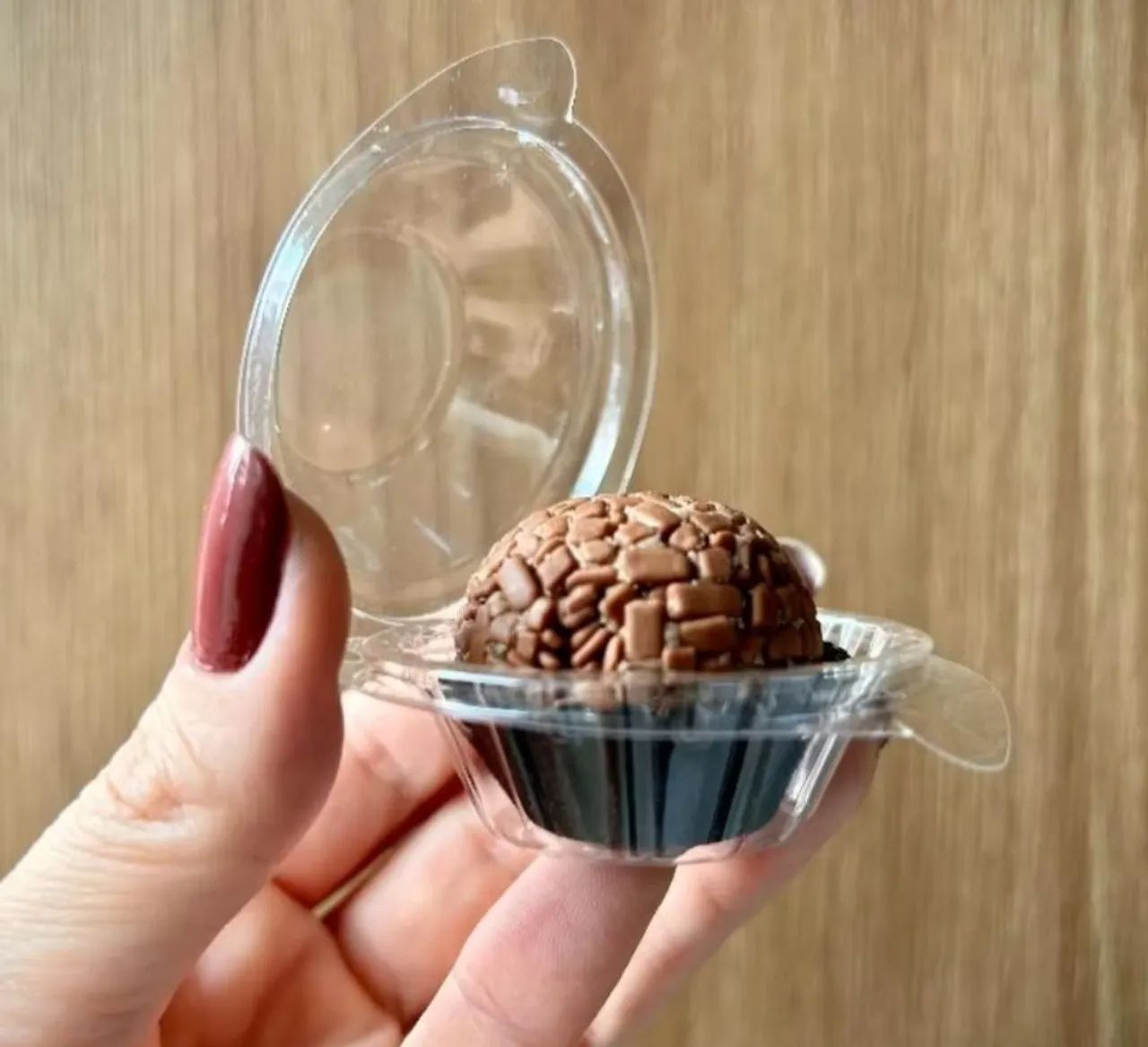Gourmet brigadeiro blister box