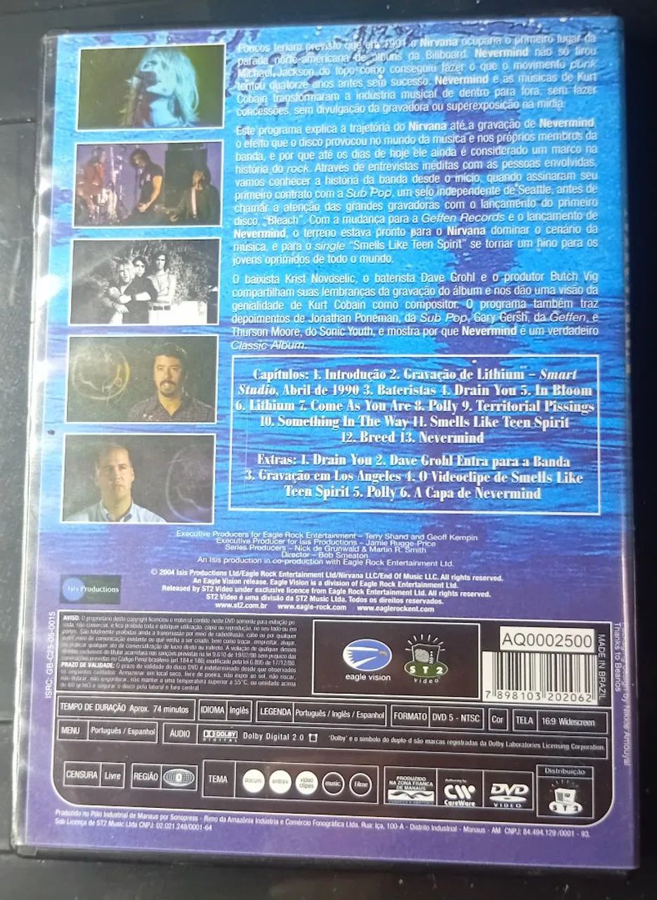 DVD NIRVANA - CLASSIC ALBUMS: NEVERMIND - Foto 2