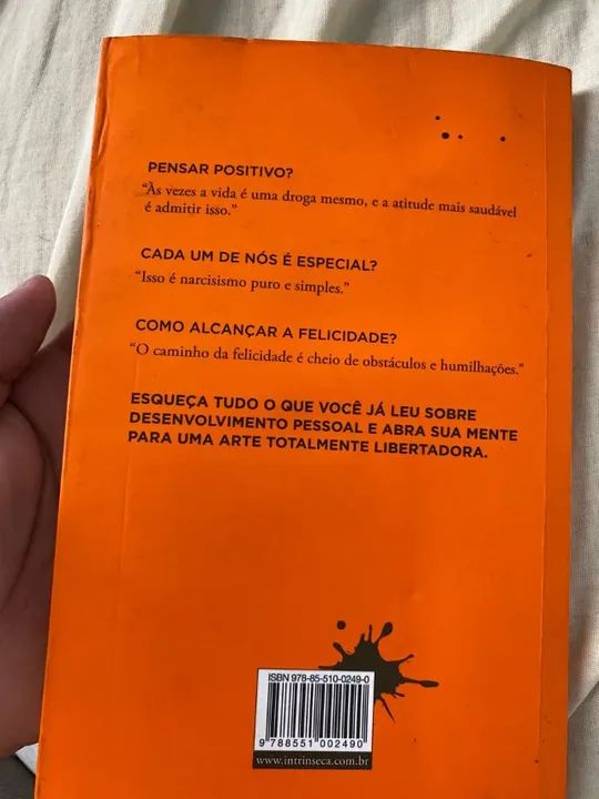 A Sutil Arte de Ligar o F*da-se - Mark Manson | Usado, Bem Conservado - Foto 3