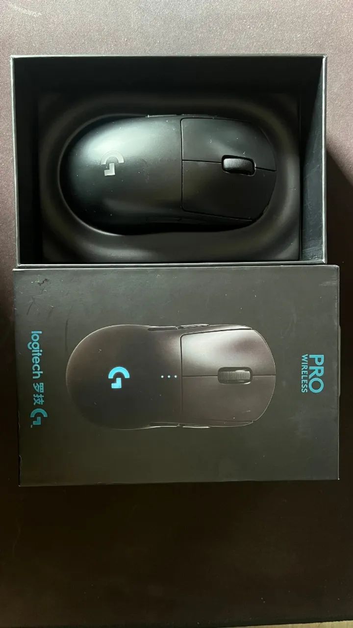 Mouse Gamer Sem Fio Logitech G PRO Wireless LIGHTSPEED, RGB LIGHTSYNC, 16000 DPI, Ambidest - Foto 4