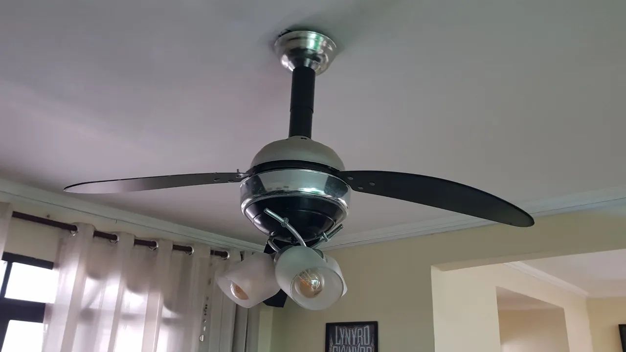 Ventilador de teto super luxo. - Foto 4