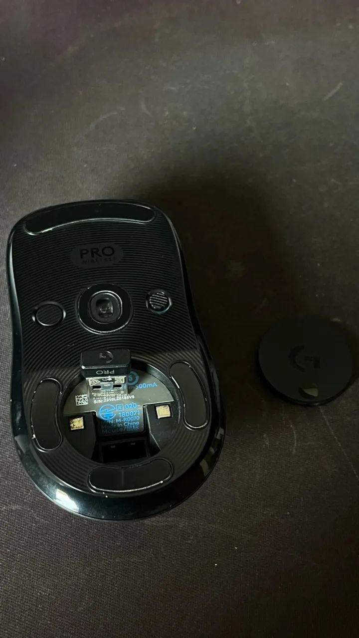 Mouse Gamer Sem Fio Logitech G PRO Wireless LIGHTSPEED, RGB LIGHTSYNC, 16000 DPI, Ambidest - Foto 2
