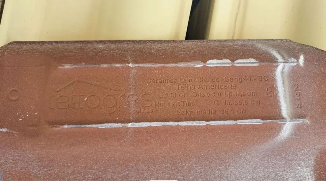 Telha esmaltada americana tettogres  - Foto 3