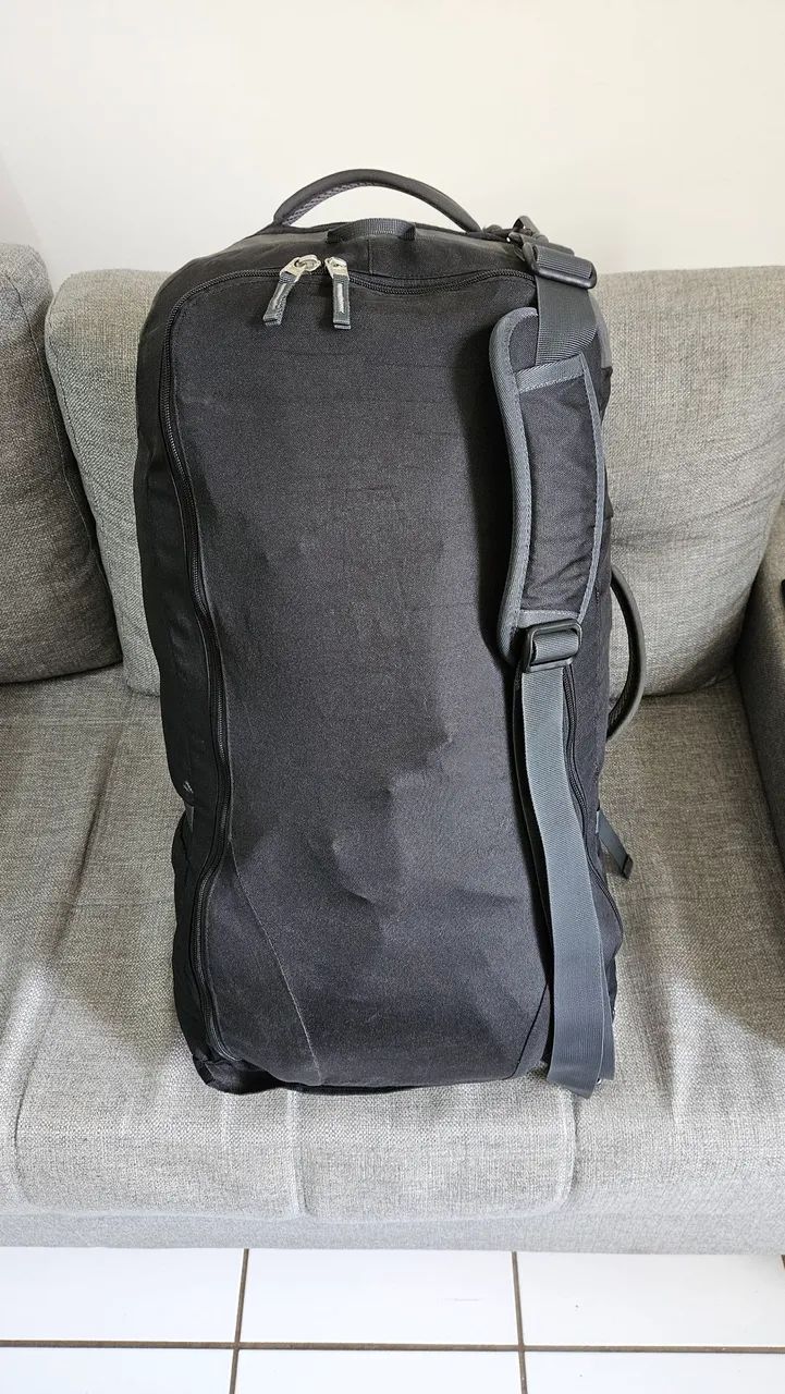 Mochila Deuter Transit 50 + 10 cinza/verde - Foto 4