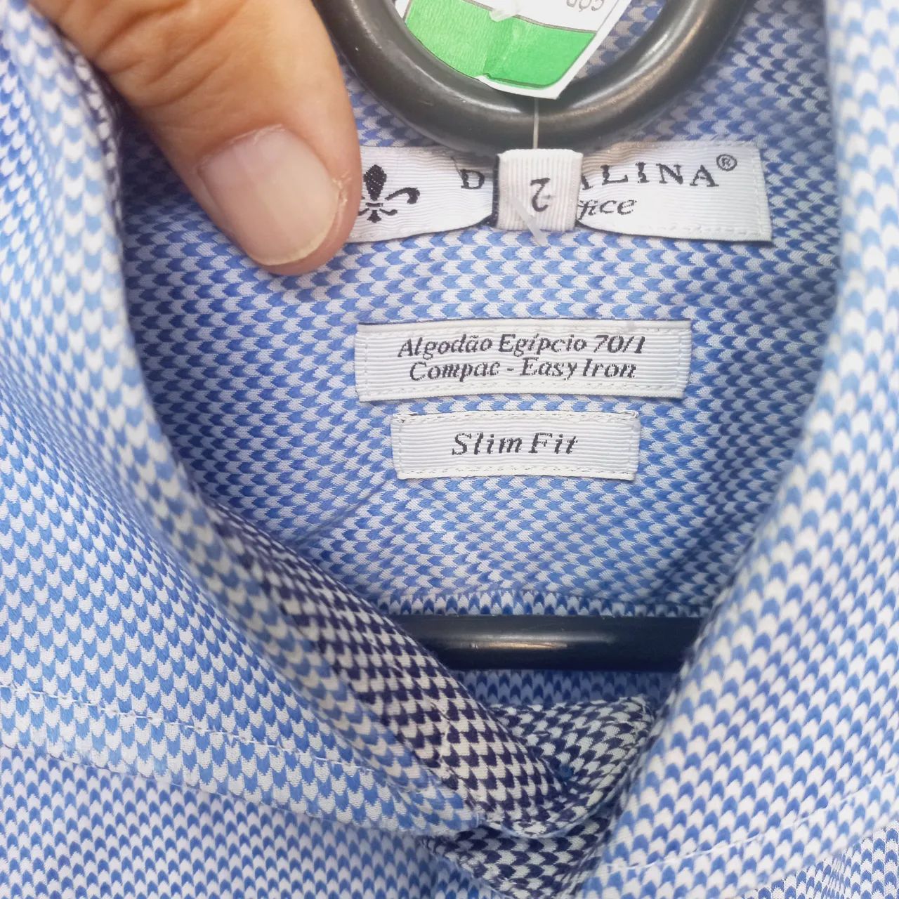 Kit 3 Camisas Sociais Slim Fit - Foto 2