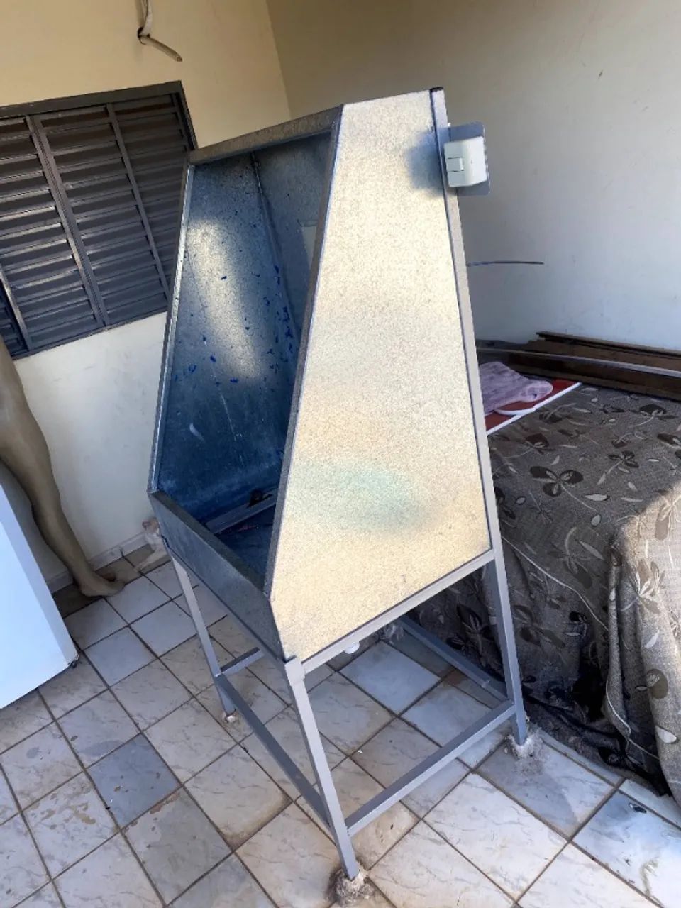 Tanque de Limpeza e Desgravação de Telas - Serigrafia 60x80cm - Foto 2