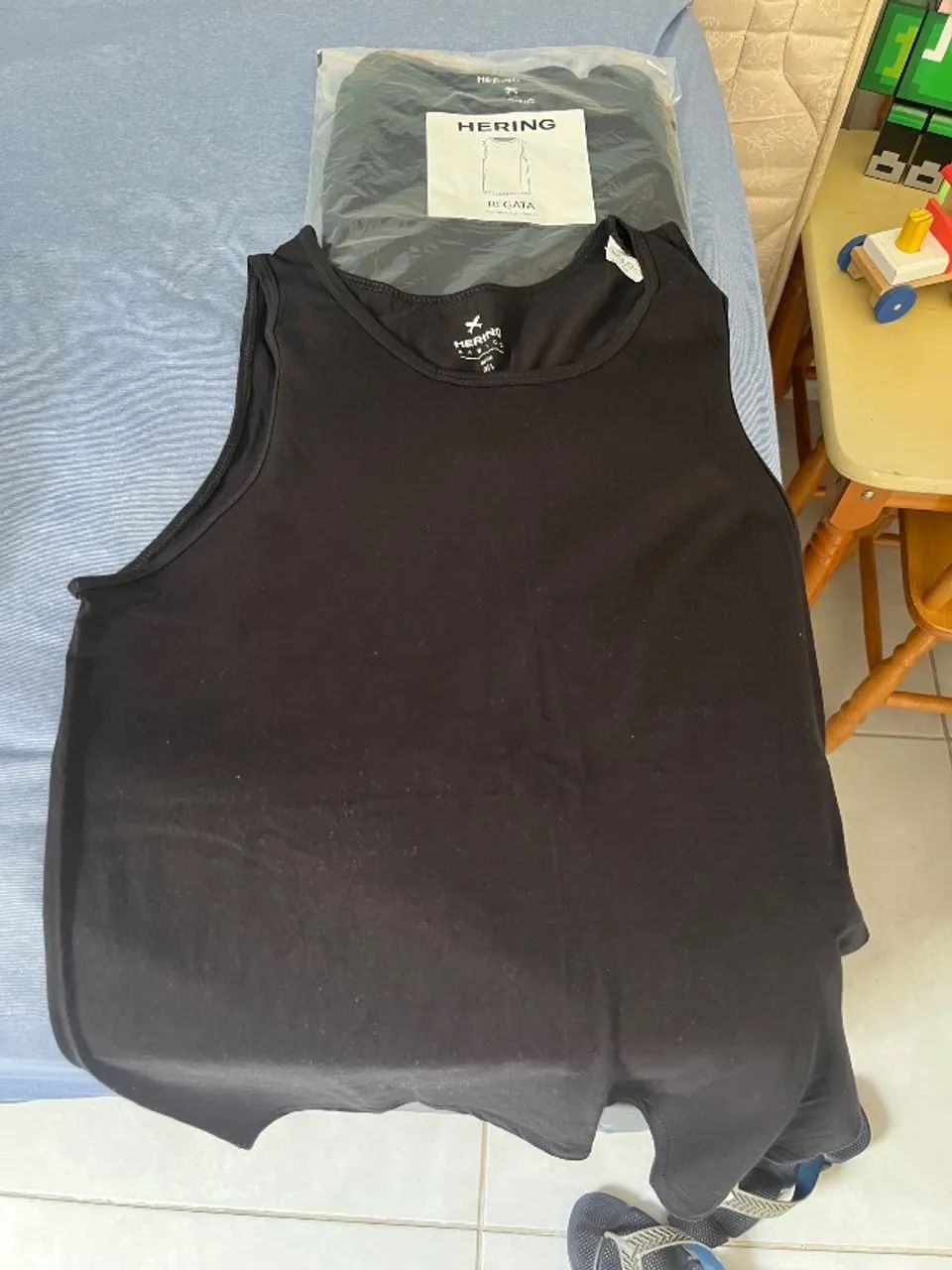 Kit 3 Regatas Masculinas Hering - Foto 2