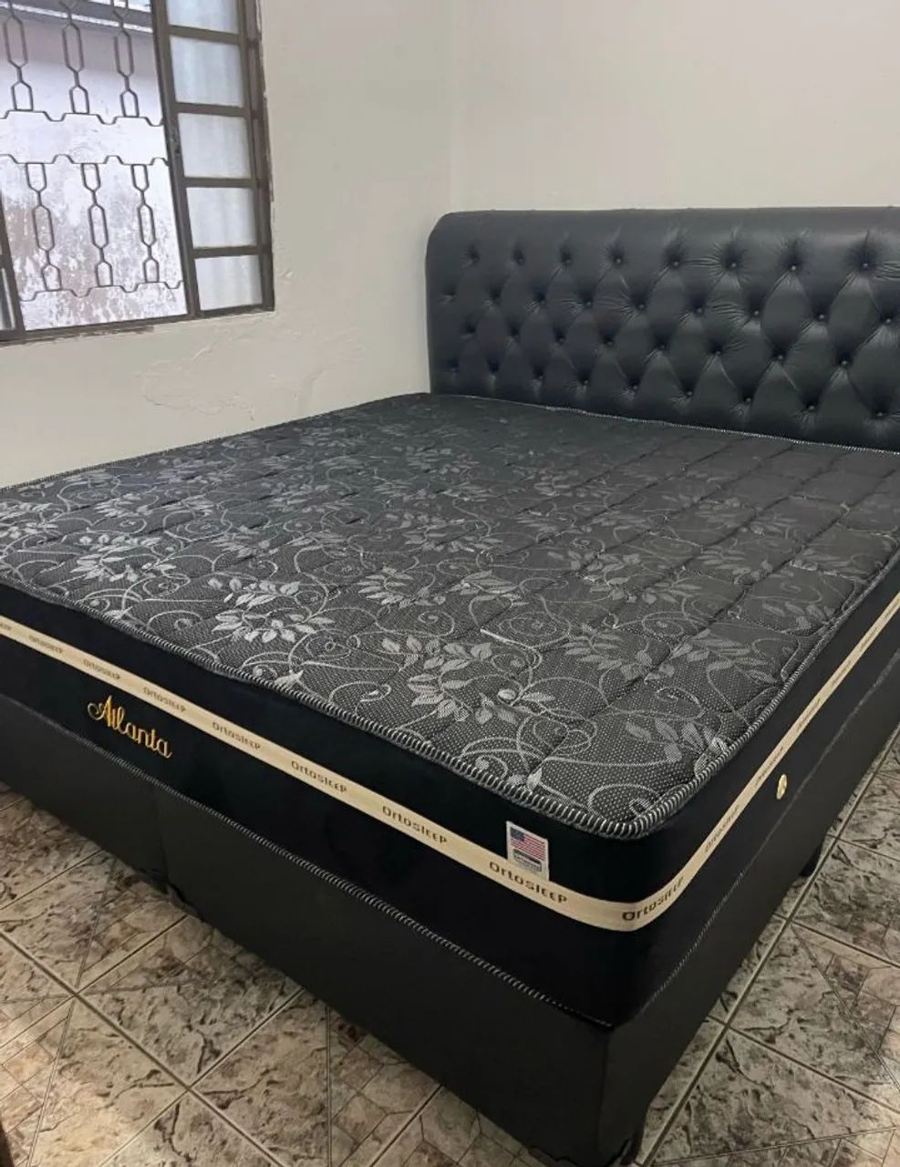 Cama super king conjunto completo 