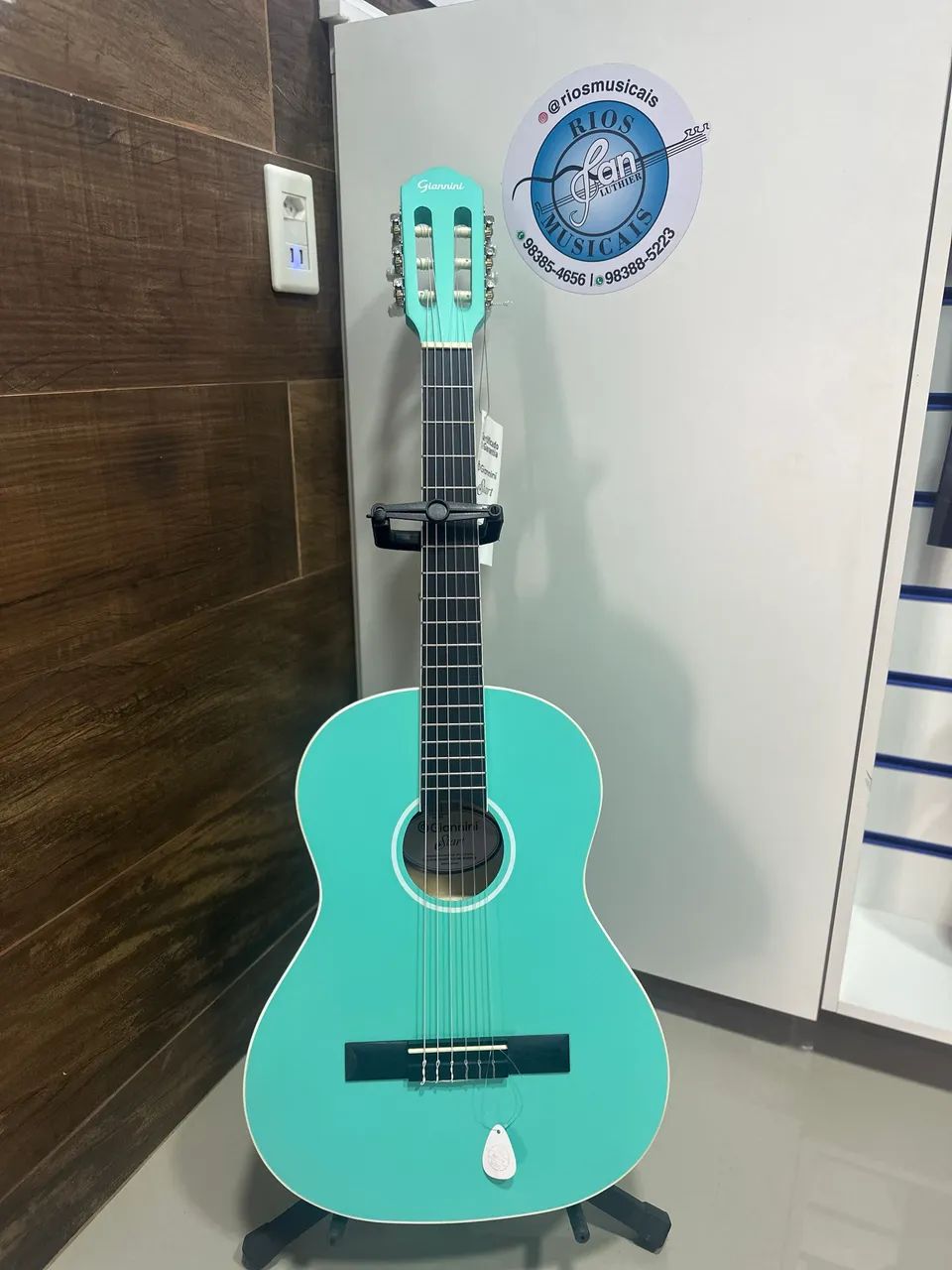 Violão infantil azul - Foto 3