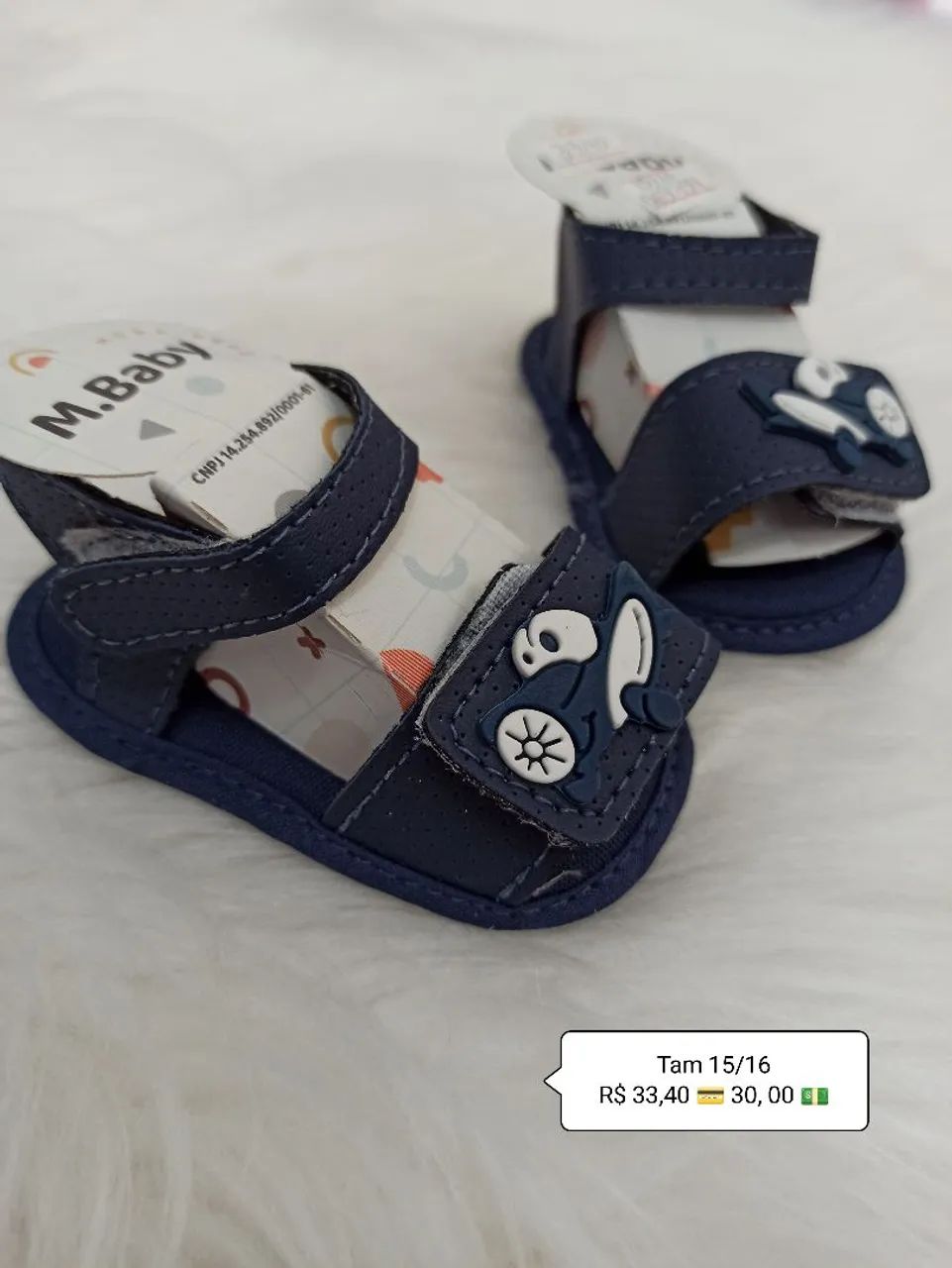 Sandália Bebê masculina  - Foto 6