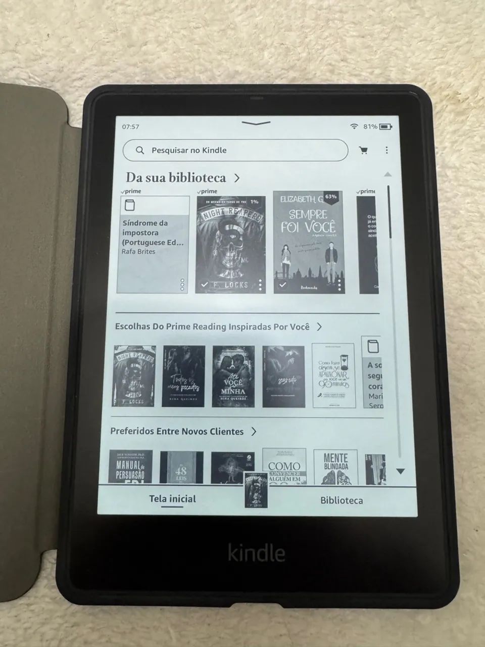 VENDO Kindle Paperwhite Signature Edition (11ª geração) - 32gb