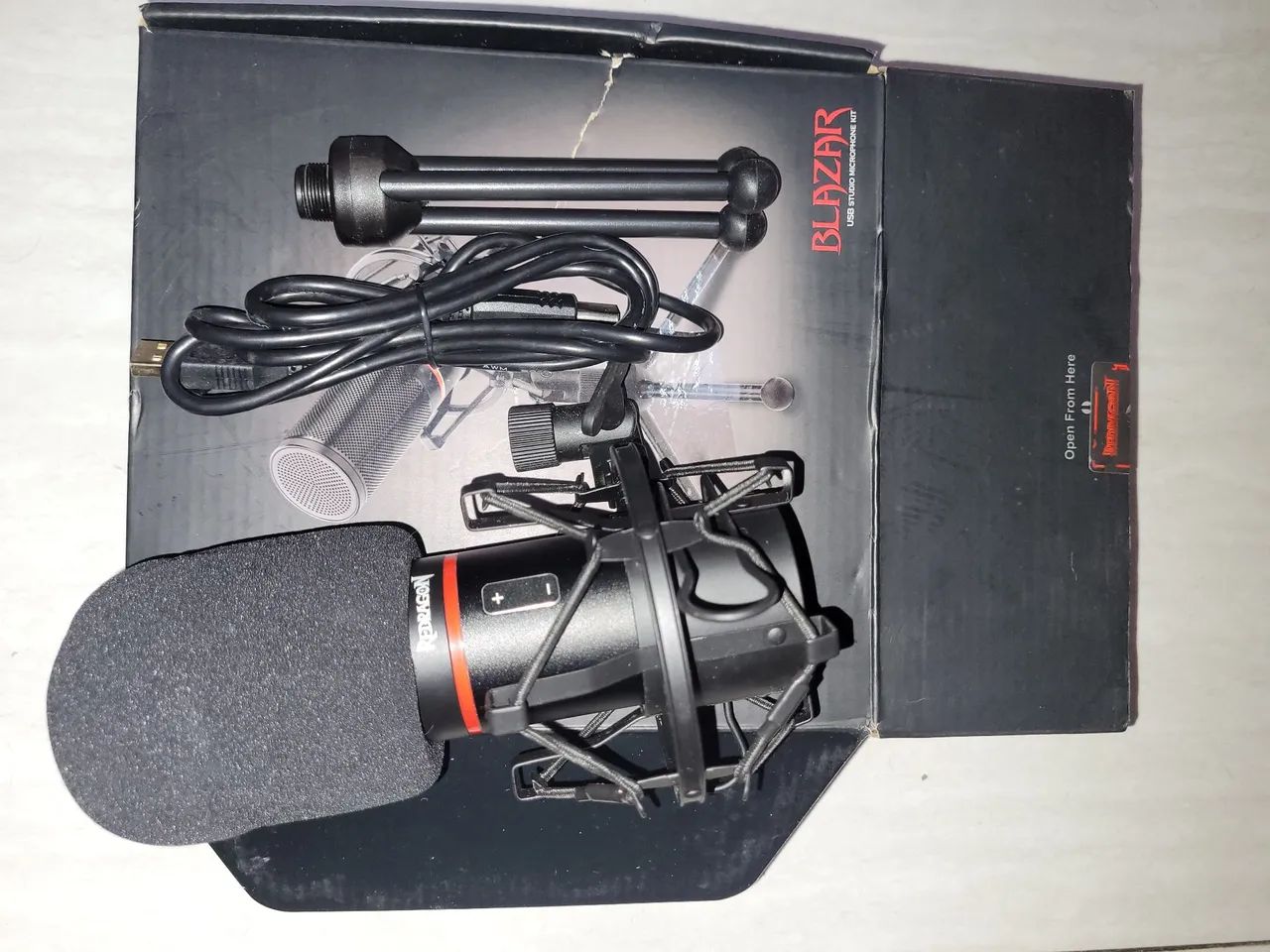 Microfone Redragon Blazar GM300 - Foto 4