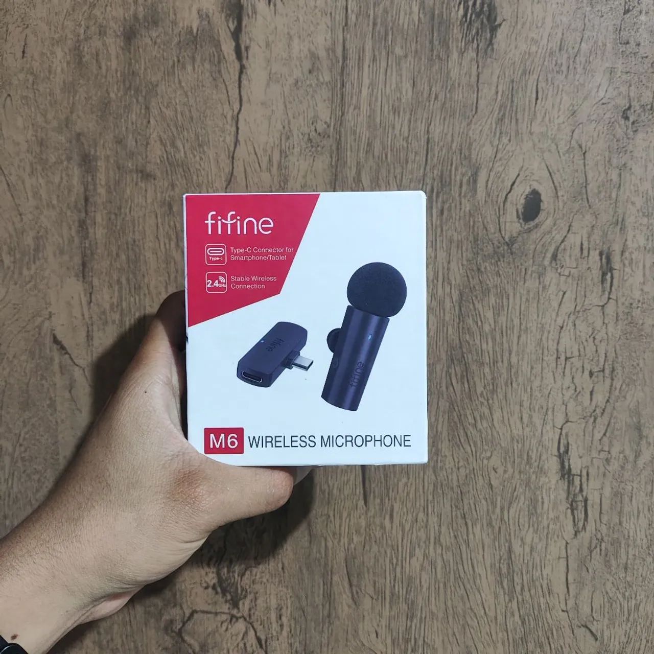 Microfone de Lapela Sem Fio Fifine M6 - Foto 3