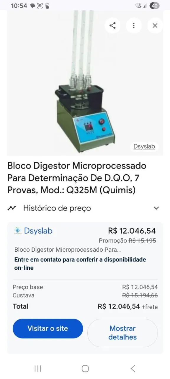 Bloco Digestor DQO  - Foto 5