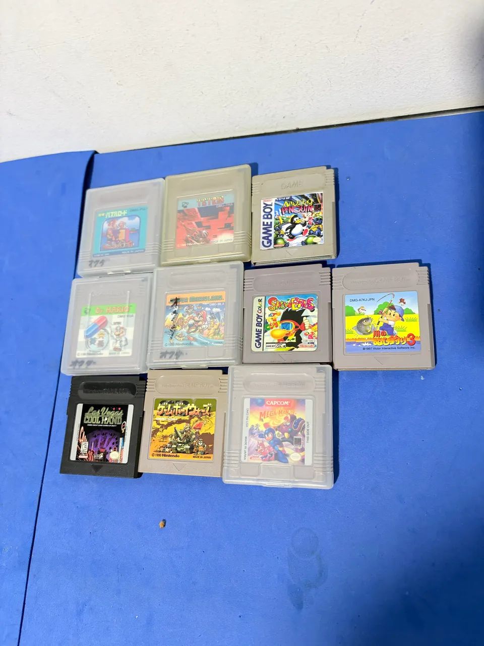 Game boy jogos fita cartucho