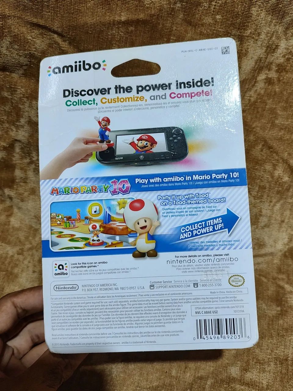 Toad Super Mário - Amiibo Nintendo  - Foto 4