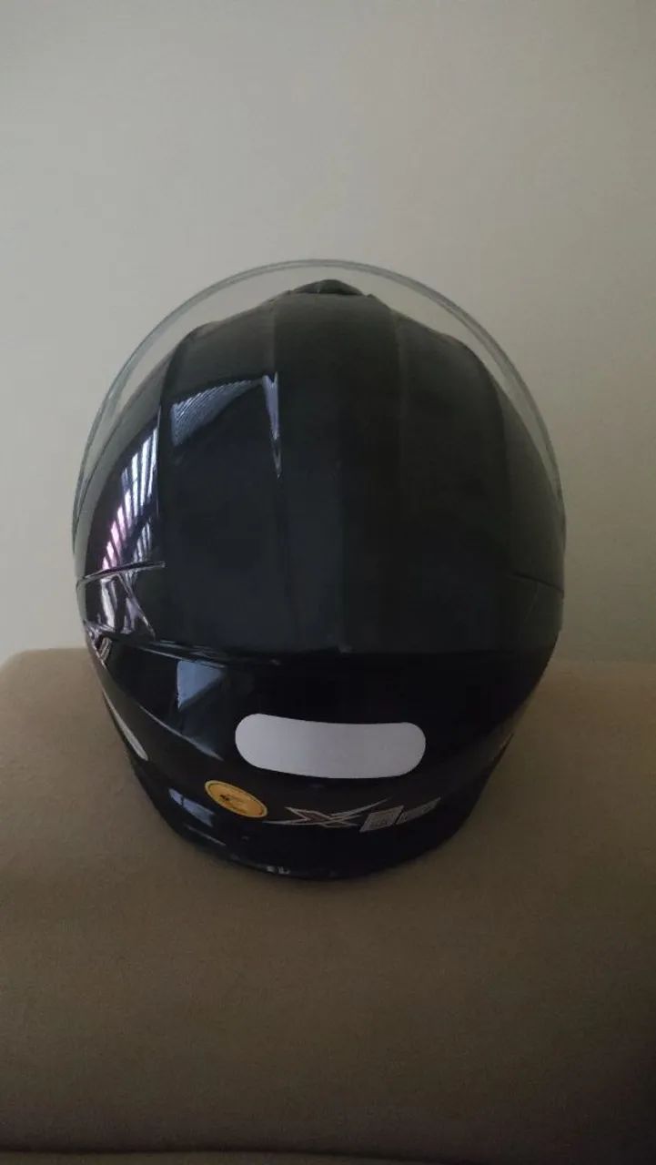 Capacete Xtroy com Queixeira e Óculos de Proteção UV - Foto 2