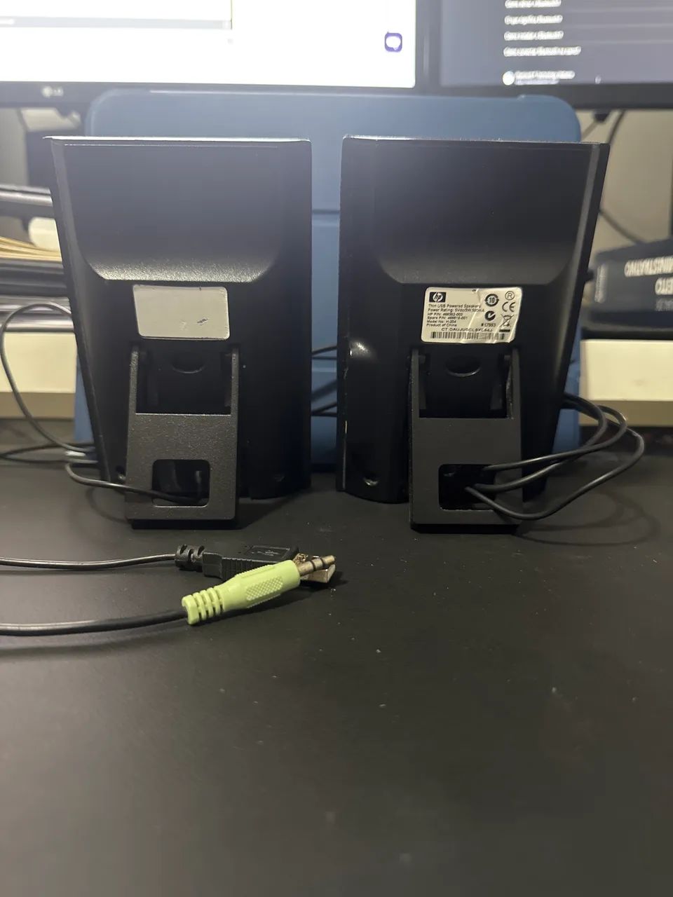 Caixas de Som HP para PD - conexão via USB-A e plug  - Foto 2
