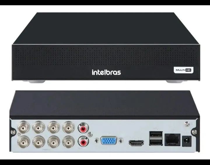 Instalação de Kit 4 câmeras segurança Ahd e Dvr 8 canais Intelbras c/hd - Foto 3