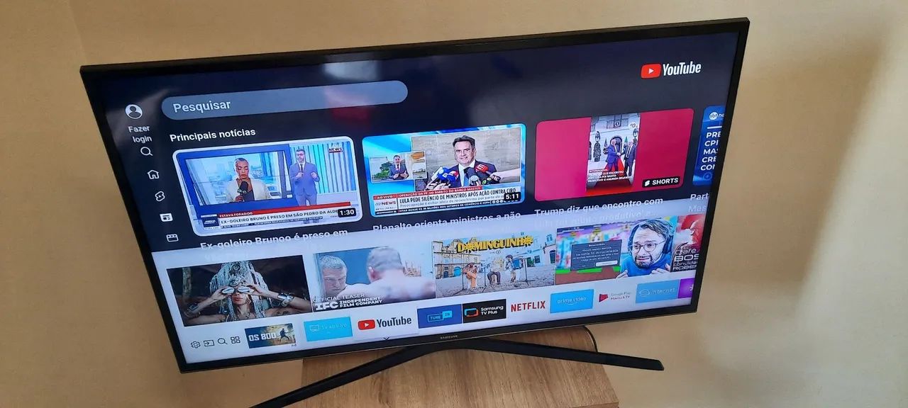 Tv smart 4k samsung 40 polegadas