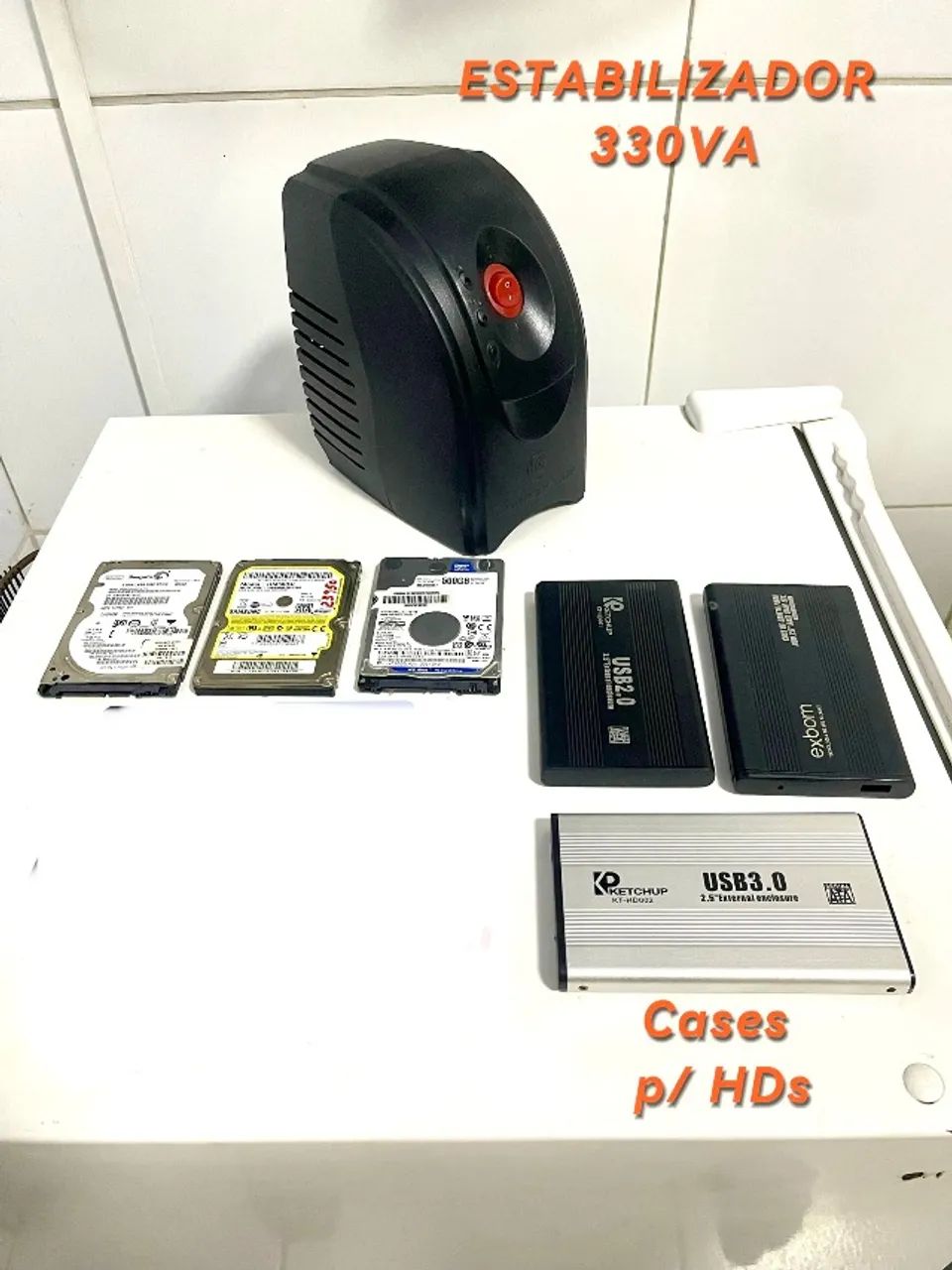 Estabilizador, HDS e cases  - Foto 2