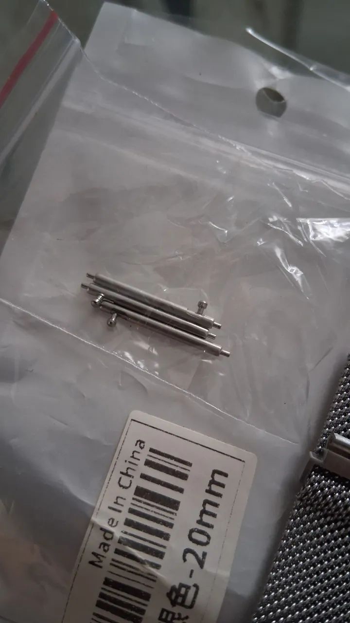 Pulseira de metal smartwatch 20mm - Foto 2