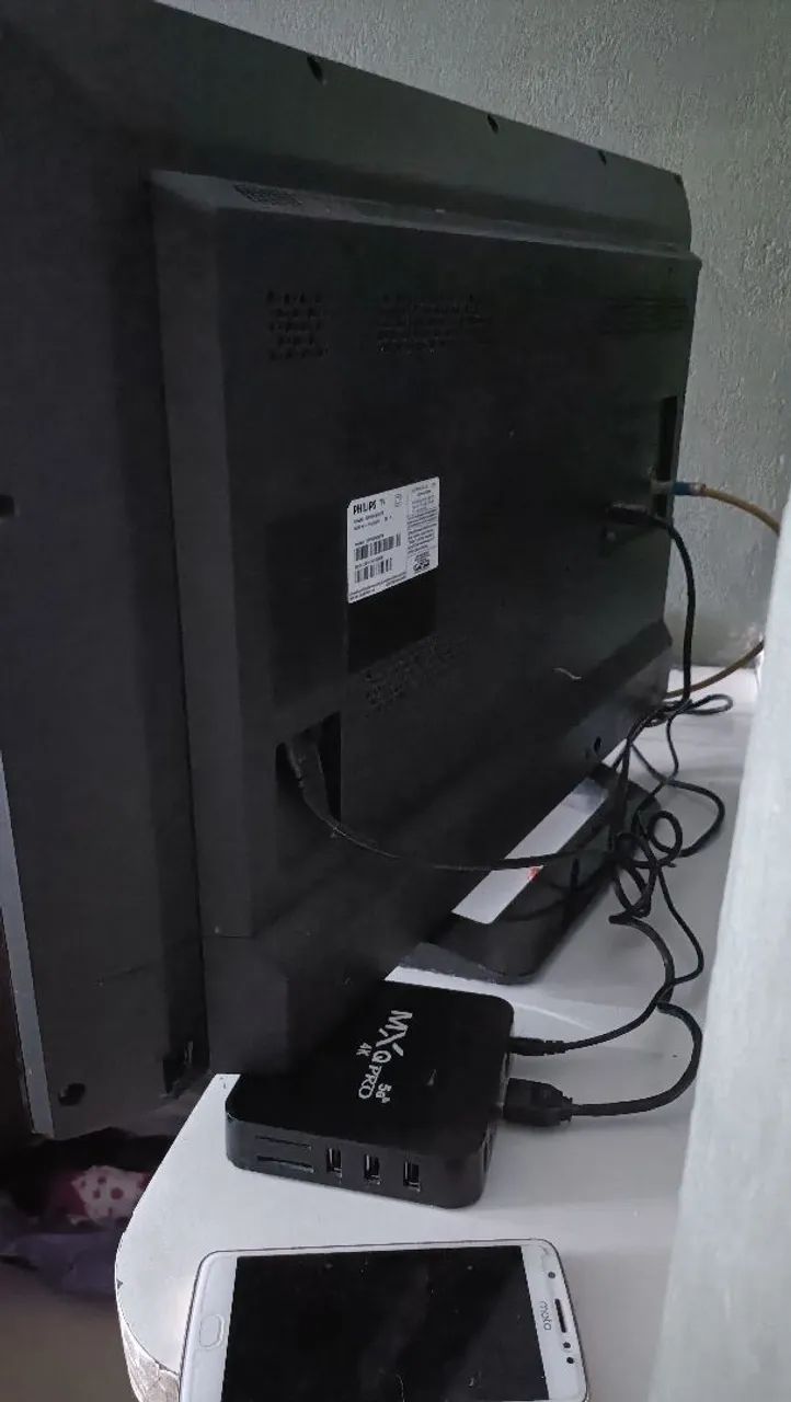 Tv Philips 32 com box tv  - Foto 4