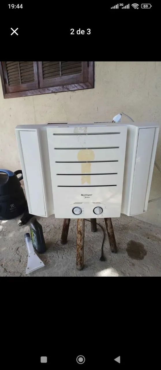 Ar condicionado 7500 BTUs 