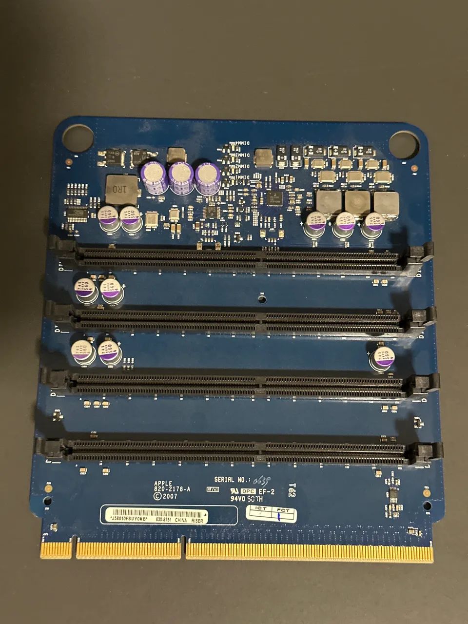 Riser memória Mac Pro 3.1 a1186 - Peças de Hardware - Vila