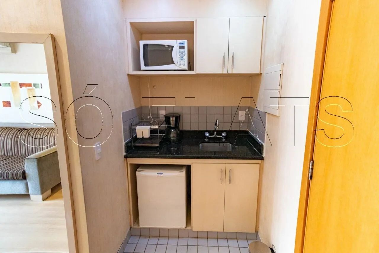 Flat Saint Charbel 37m² 1 dormitório 1 vaga para locação na Bela Vista. - Foto 12