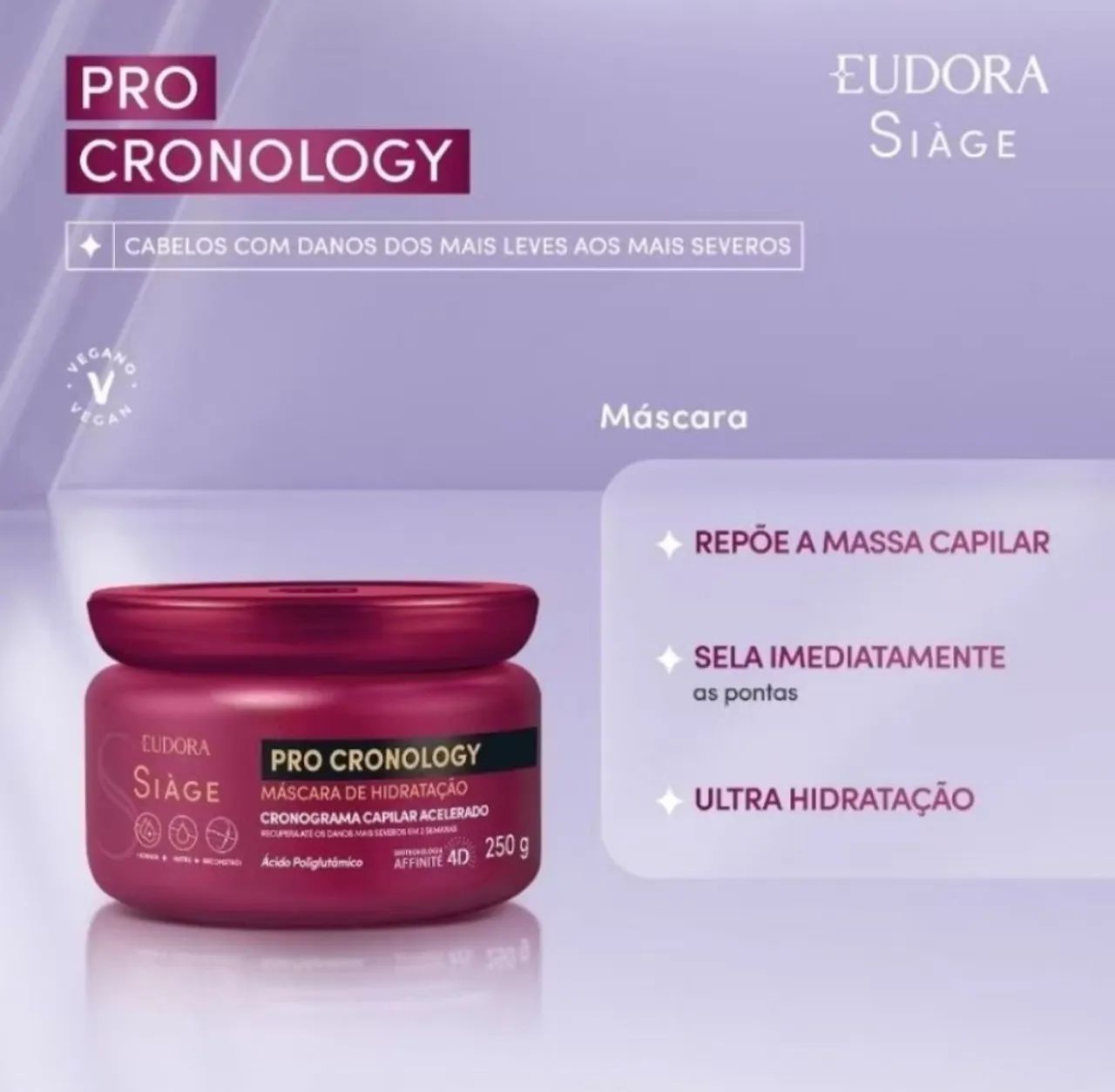 Máscara Eudora Siage  - Foto 5
