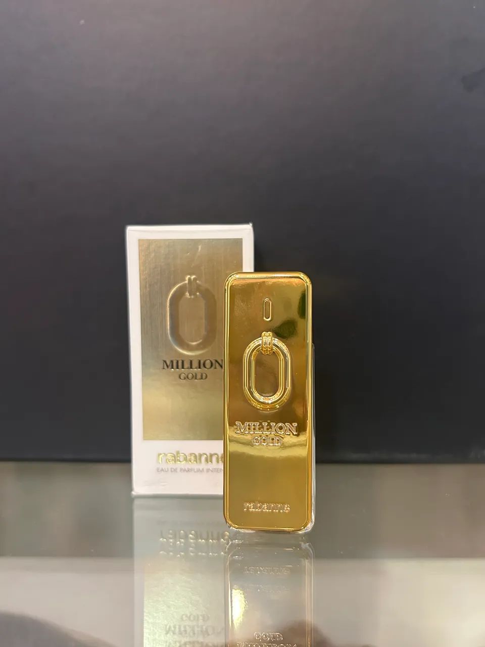 Miniatura de perfume One Million Gold Masculino 5ml 