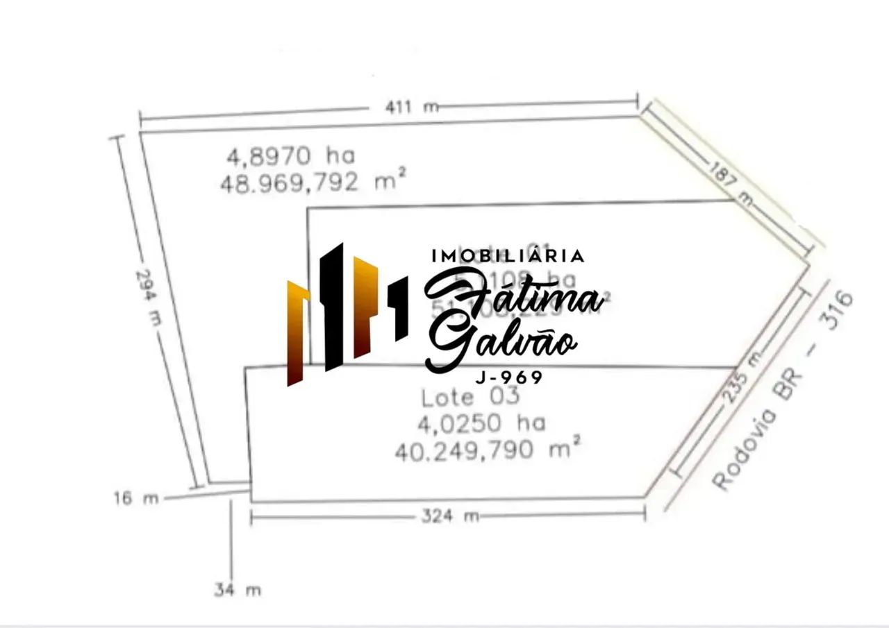Vendo Amplo Terreno na BR-316 / Benevides - Foto 2