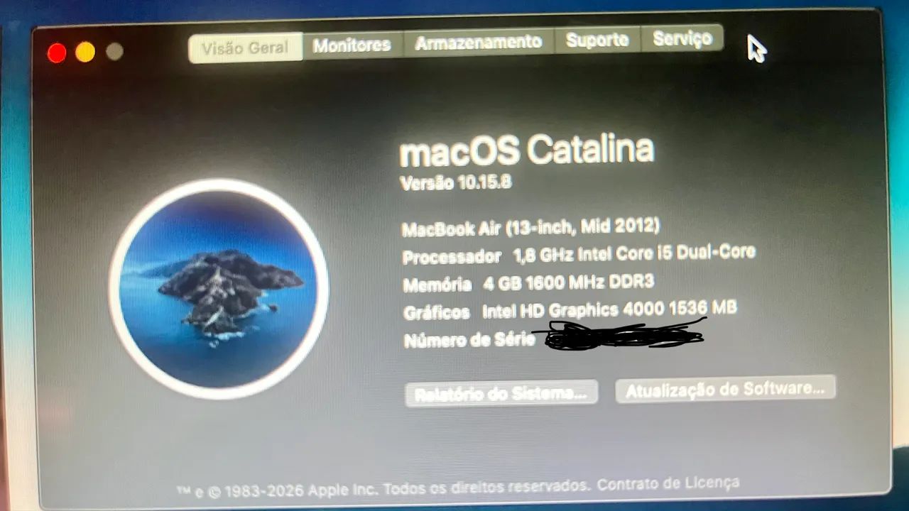 MacBook Air (13 - inch, Mid 2012) 4Gb e DDR3 - Notebooks - Jardim
