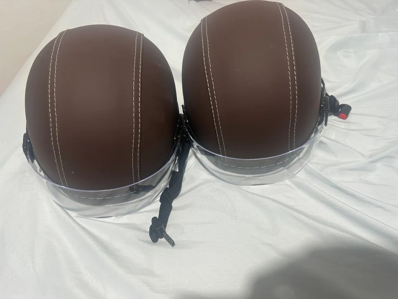  2 CAPACETES COQUINHO KRAFT SEM USO  - Foto 5